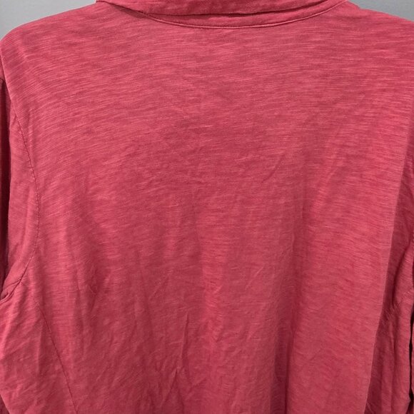 CHICO'S XXL (4) Pink Cotton Modal Open Cardigan Sweater Plus Size Knit Blazer - Picture 10 of 11